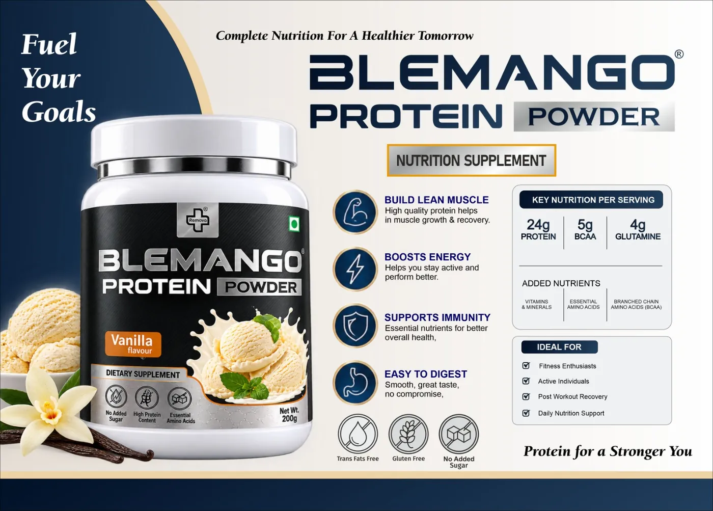 Blemango Protein Powder pack – Ramnova Healthcare