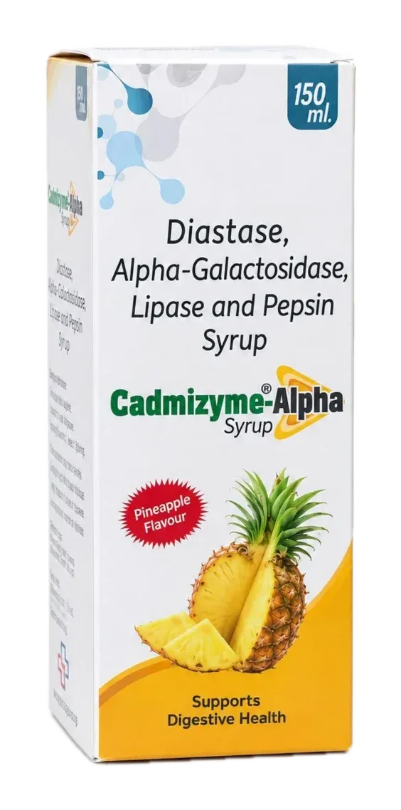 Cadmizyme-Alpha Syrup pack – Ramnova Healthcare