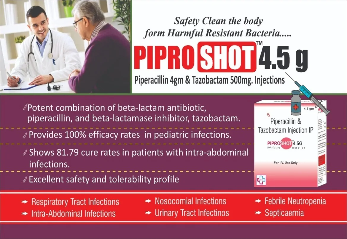 Piproshot 4.5g Injection pack – Ramnova Healthcare