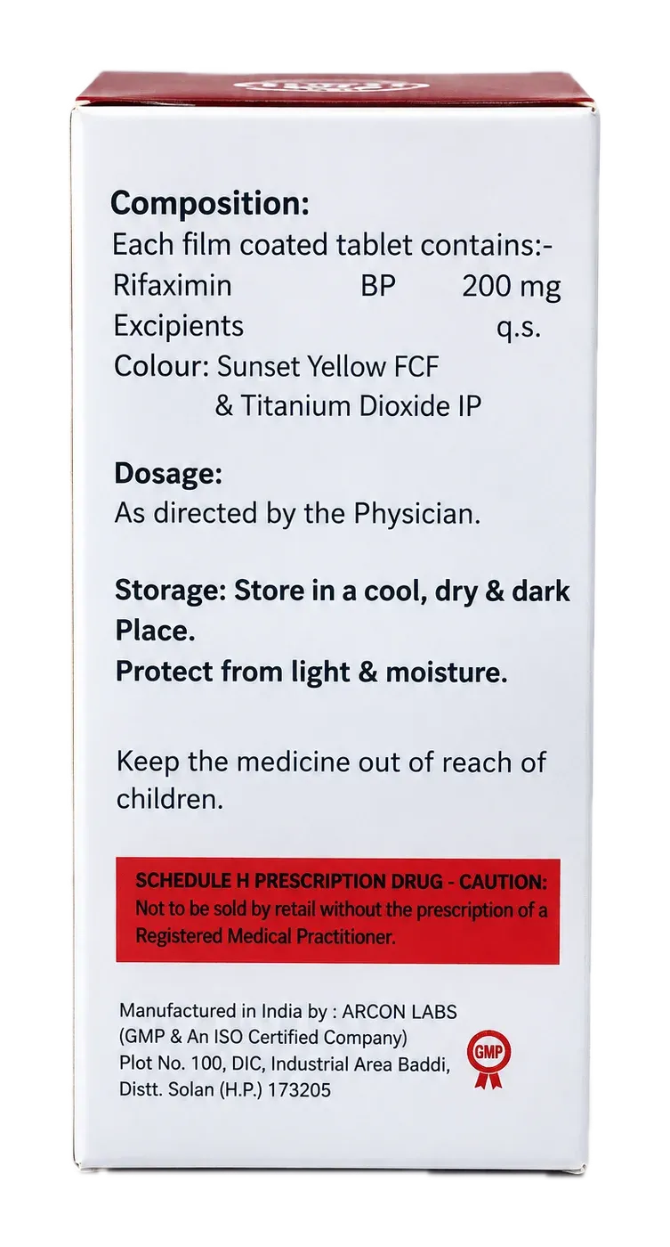 Ramomin-200 Tablet composition panel – Ramnova Healthcare