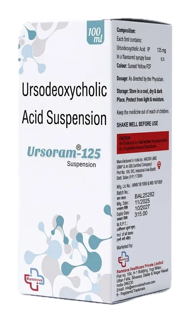 Ursoram-125 Suspension pack – Ramnova Healthcare